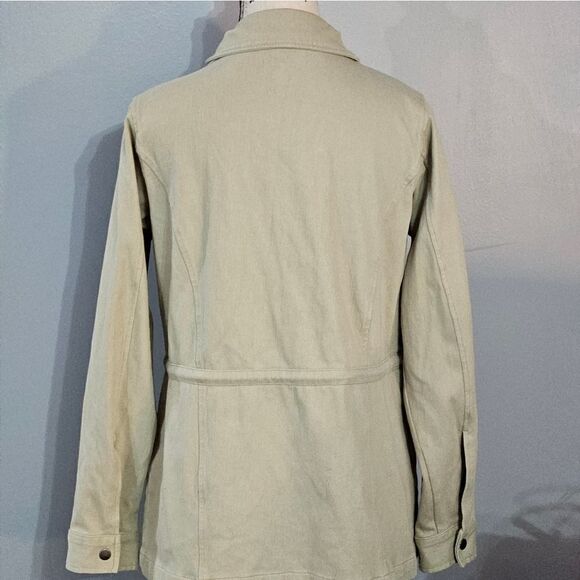 Diane Gilman, medium weight, khaki jacket. NWT, Size S - Picture 6 of 7